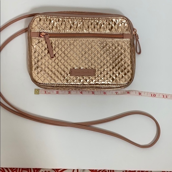 Vera Bradley Rose Gold Crossbody Bag - Picture 6 of 7